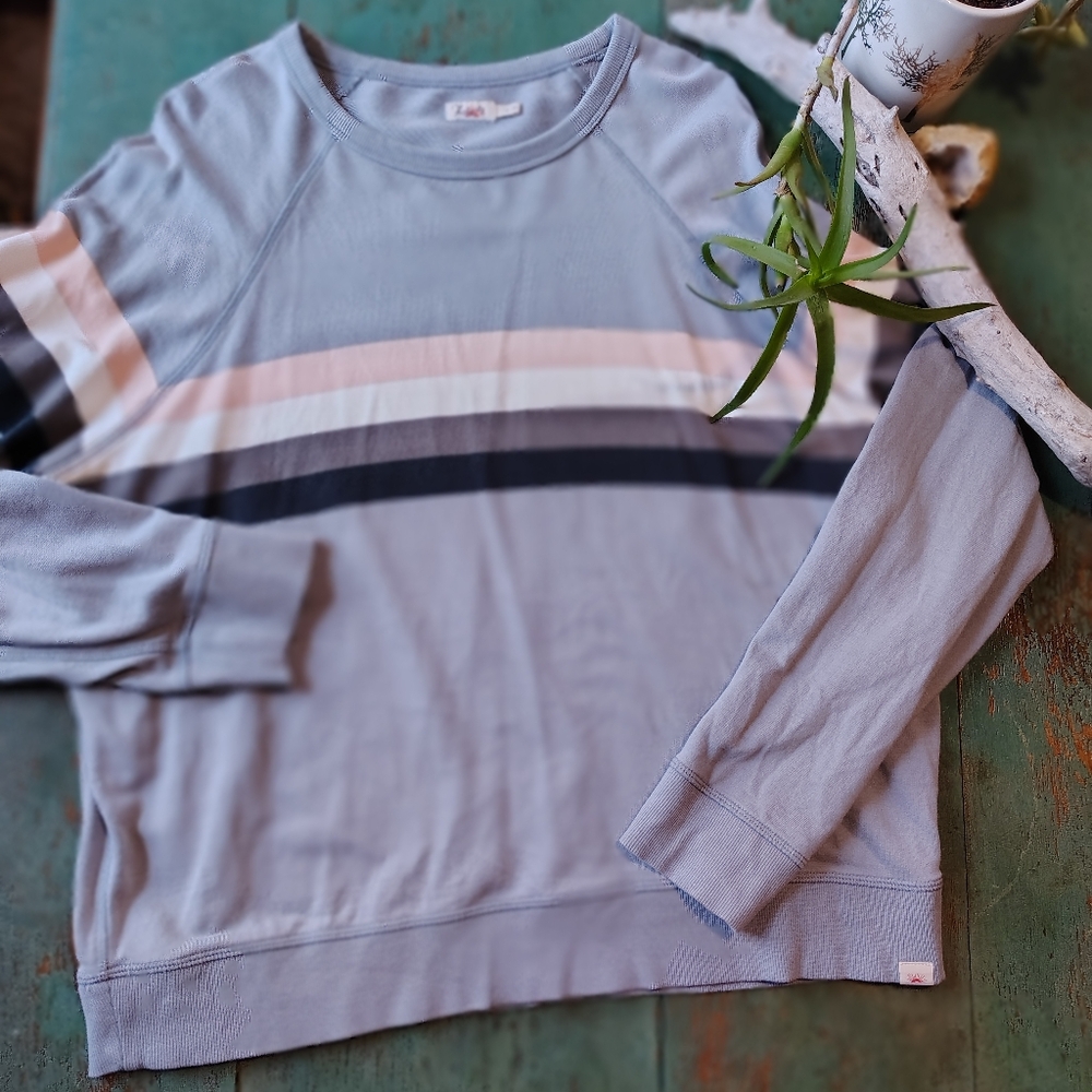 Faherty Light Gray Knit Shirt